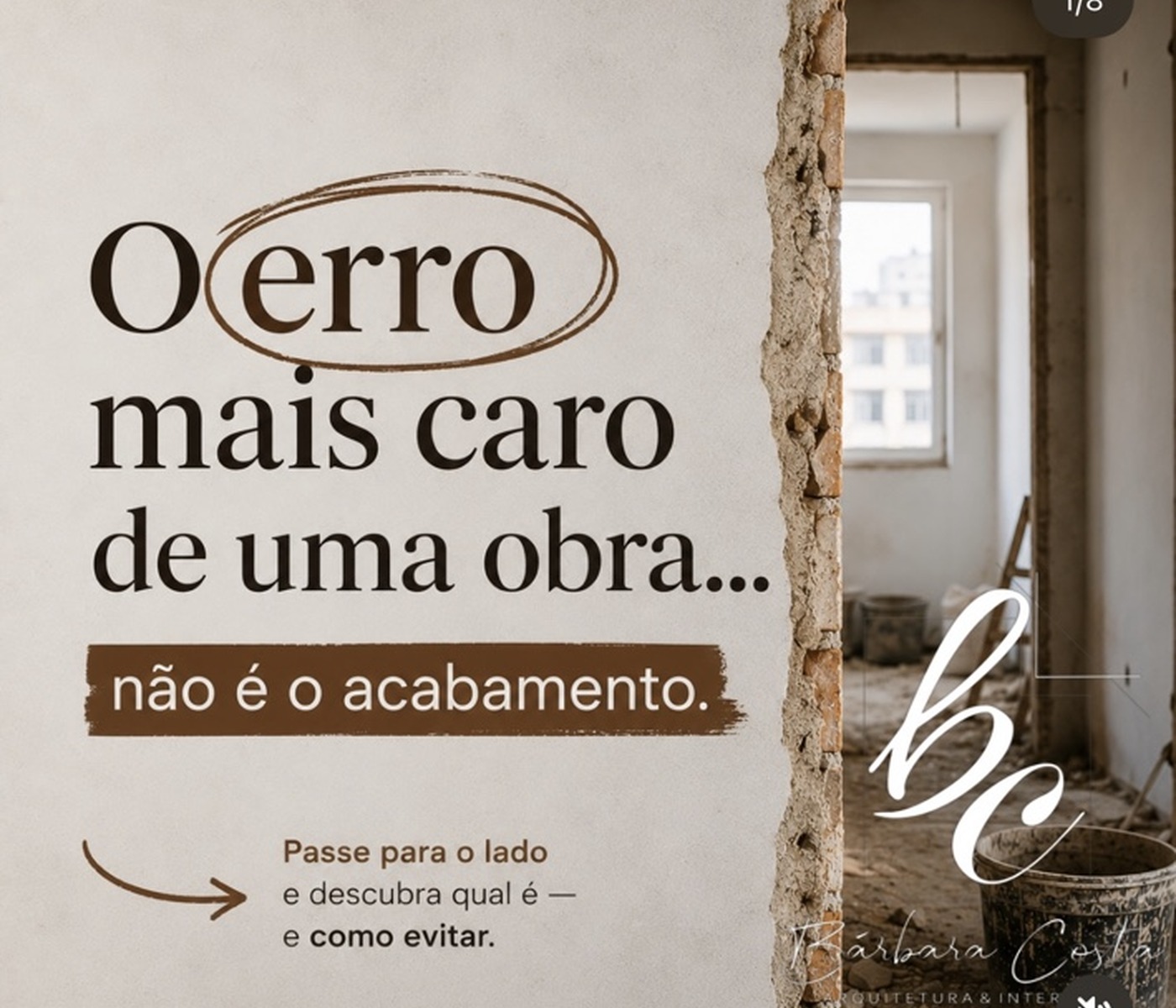 Obra em fase de execução